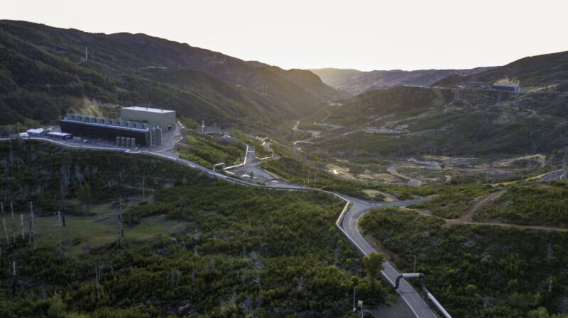 Image for the Tweet beginning: The type of geothermal formation