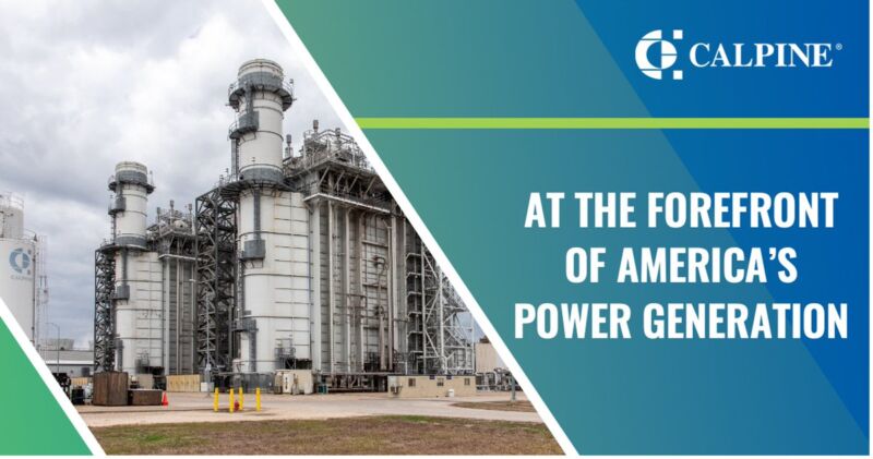 Image for the Tweet beginning: At Calpine, our operational and